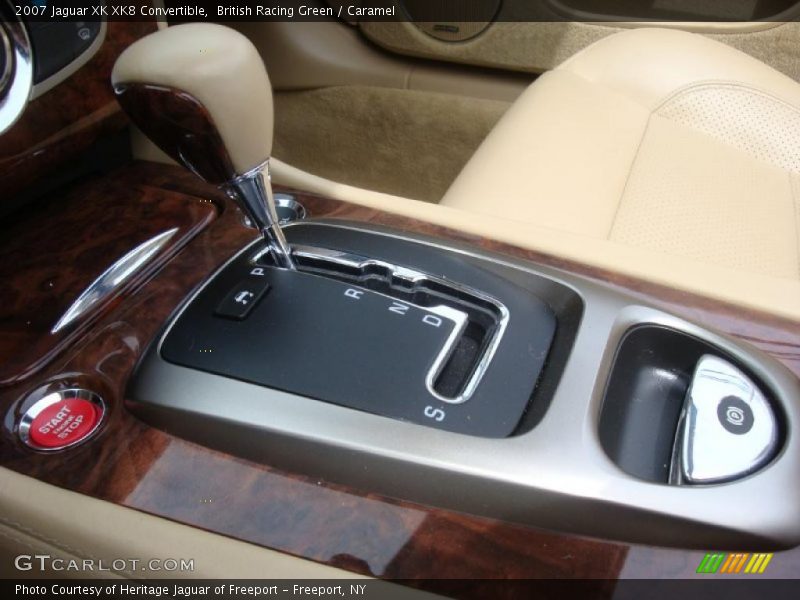 British Racing Green / Caramel 2007 Jaguar XK XK8 Convertible