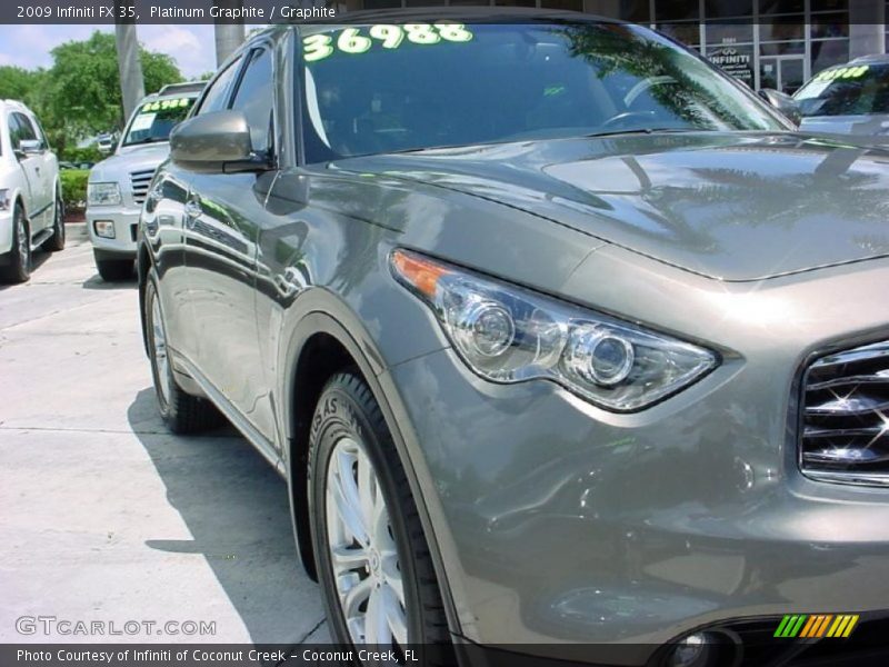 Platinum Graphite / Graphite 2009 Infiniti FX 35