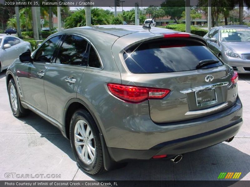 Platinum Graphite / Graphite 2009 Infiniti FX 35