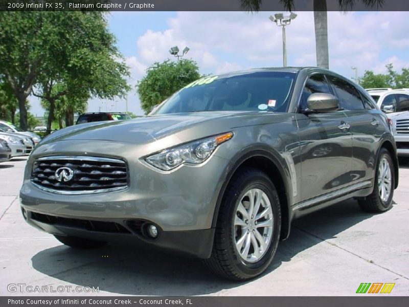 Platinum Graphite / Graphite 2009 Infiniti FX 35