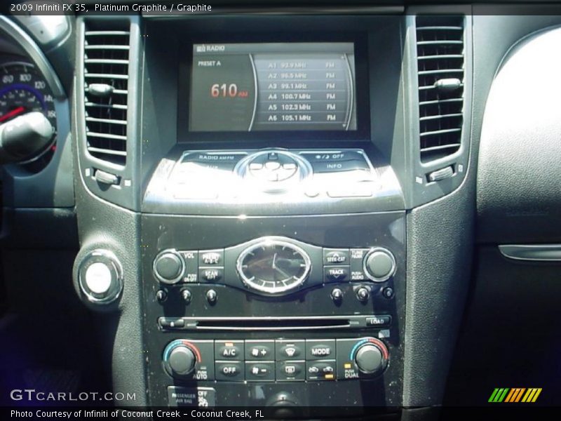 Platinum Graphite / Graphite 2009 Infiniti FX 35