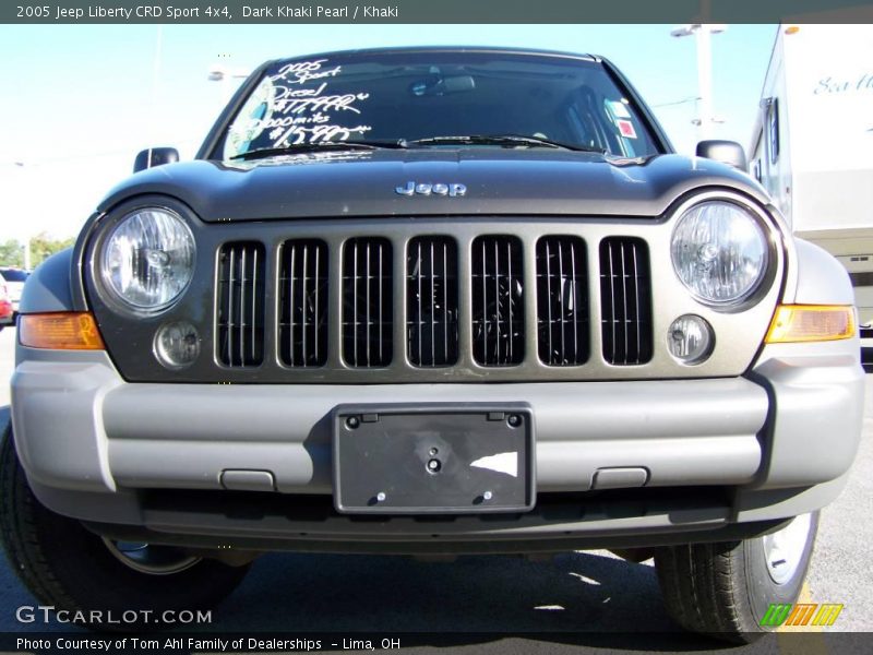 Dark Khaki Pearl / Khaki 2005 Jeep Liberty CRD Sport 4x4