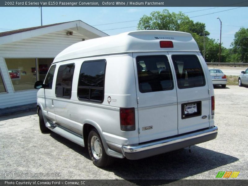 Oxford White / Medium Parchment 2002 Ford E Series Van E150 Passenger Conversion