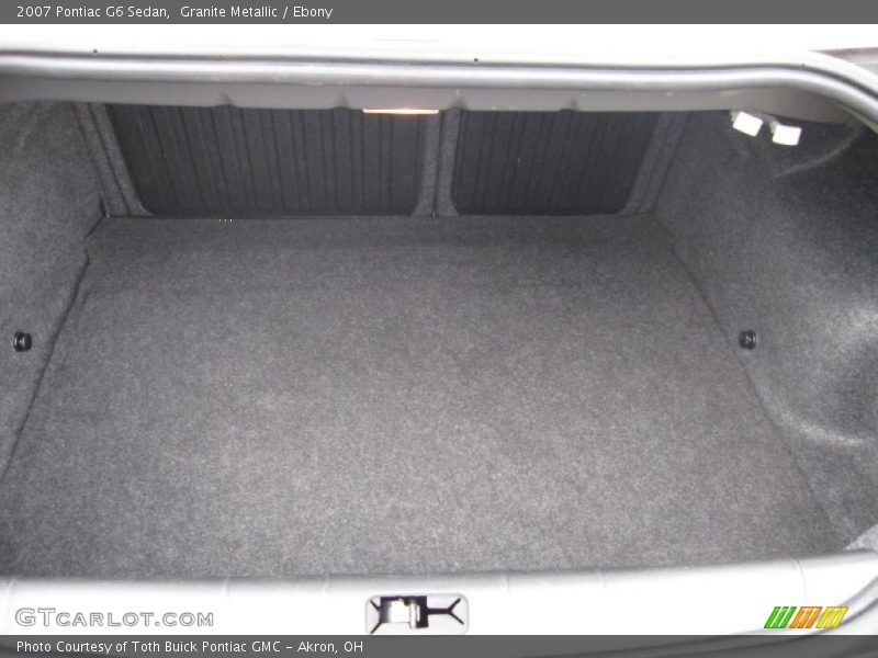 Granite Metallic / Ebony 2007 Pontiac G6 Sedan
