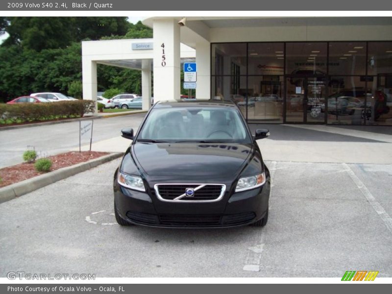 Black / Quartz 2009 Volvo S40 2.4i