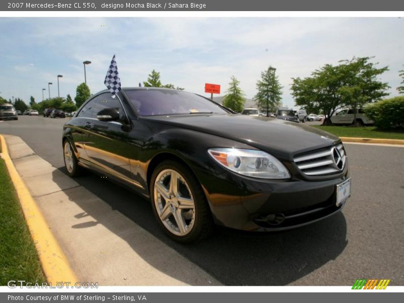 designo Mocha Black / Sahara Biege 2007 Mercedes-Benz CL 550
