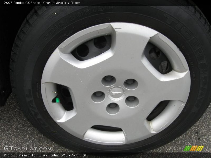 Granite Metallic / Ebony 2007 Pontiac G6 Sedan