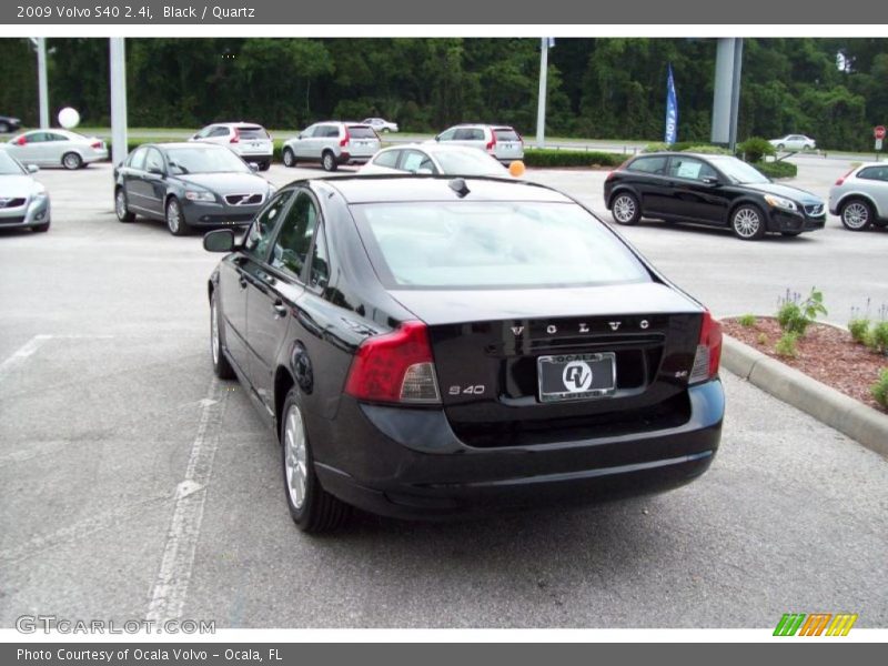 Black / Quartz 2009 Volvo S40 2.4i