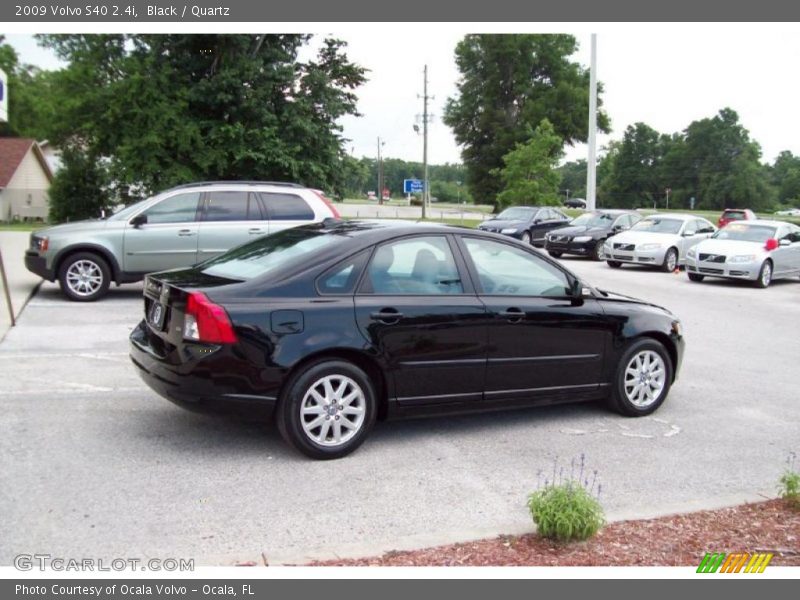 Black / Quartz 2009 Volvo S40 2.4i