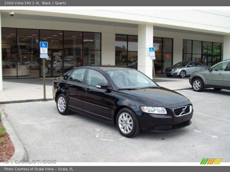 Black / Quartz 2009 Volvo S40 2.4i