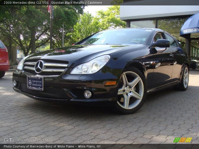 Obsidian Black Metallic / Cashmere 2009 Mercedes-Benz CLS 550