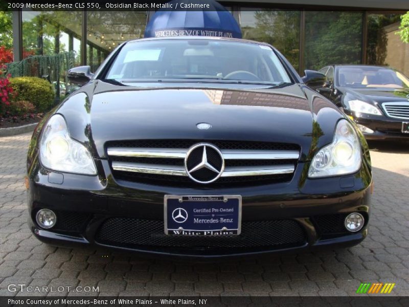 Obsidian Black Metallic / Cashmere 2009 Mercedes-Benz CLS 550