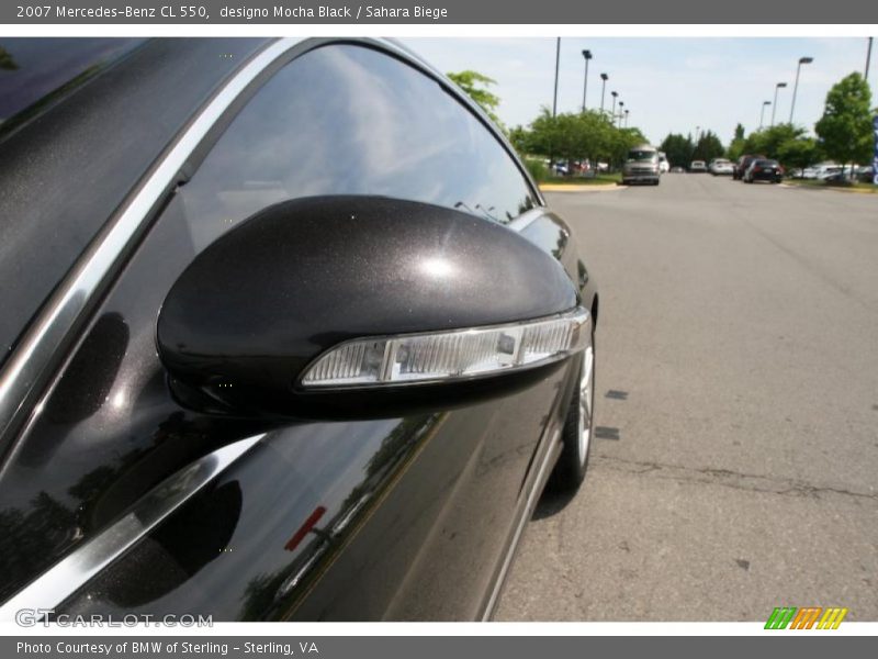 designo Mocha Black / Sahara Biege 2007 Mercedes-Benz CL 550