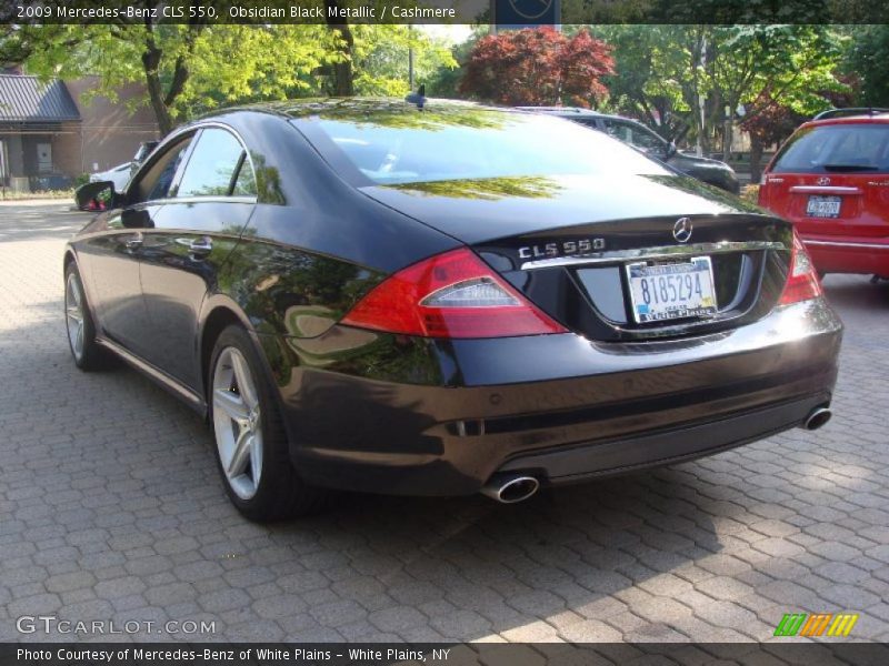Obsidian Black Metallic / Cashmere 2009 Mercedes-Benz CLS 550