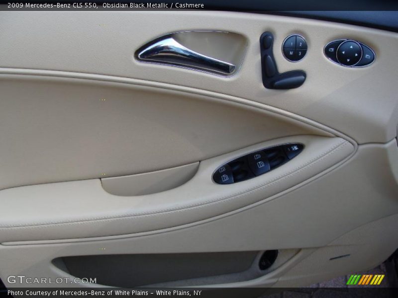 Obsidian Black Metallic / Cashmere 2009 Mercedes-Benz CLS 550