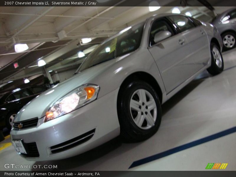 Silverstone Metallic / Gray 2007 Chevrolet Impala LS