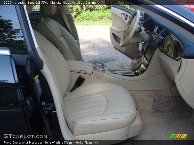 Obsidian Black Metallic / Cashmere 2009 Mercedes-Benz CLS 550