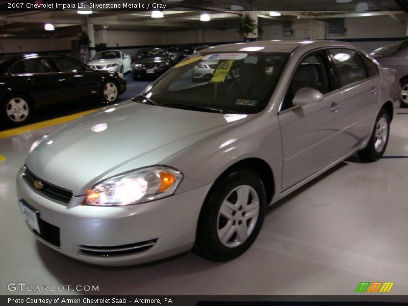Silverstone Metallic / Gray 2007 Chevrolet Impala LS