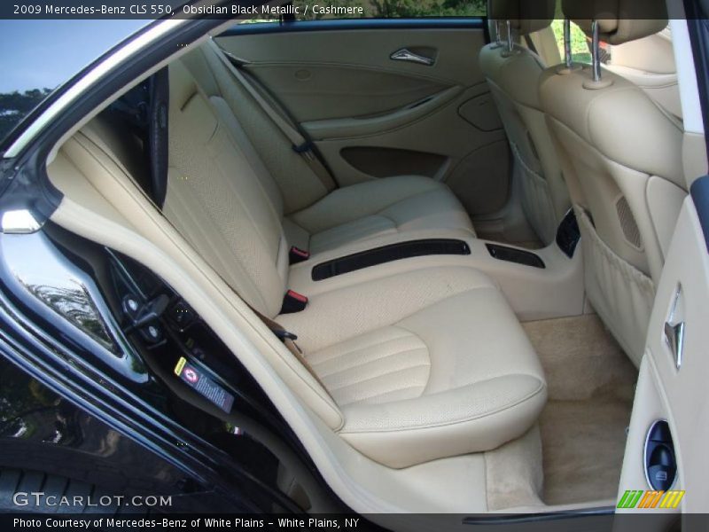 Obsidian Black Metallic / Cashmere 2009 Mercedes-Benz CLS 550