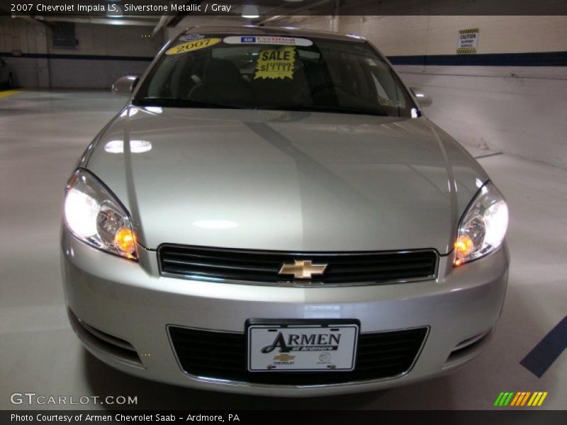 Silverstone Metallic / Gray 2007 Chevrolet Impala LS