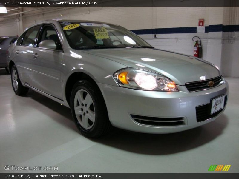 Silverstone Metallic / Gray 2007 Chevrolet Impala LS