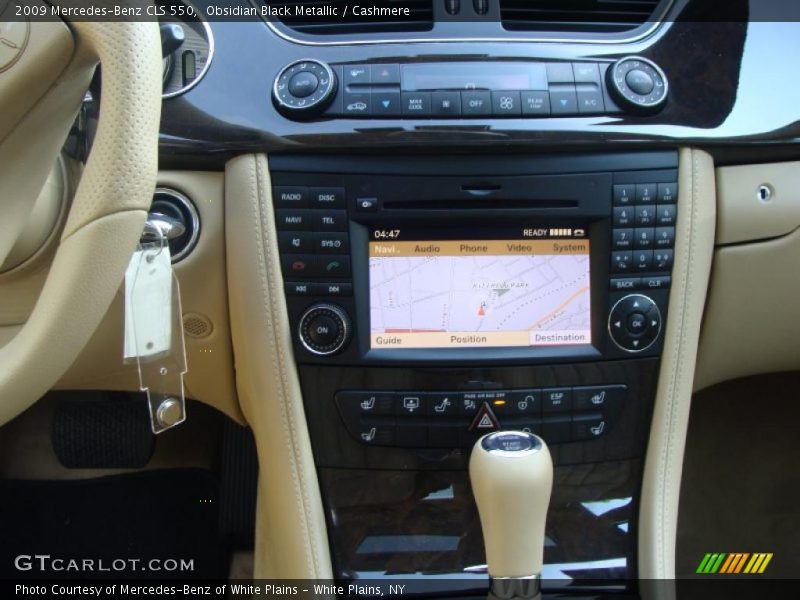 Obsidian Black Metallic / Cashmere 2009 Mercedes-Benz CLS 550