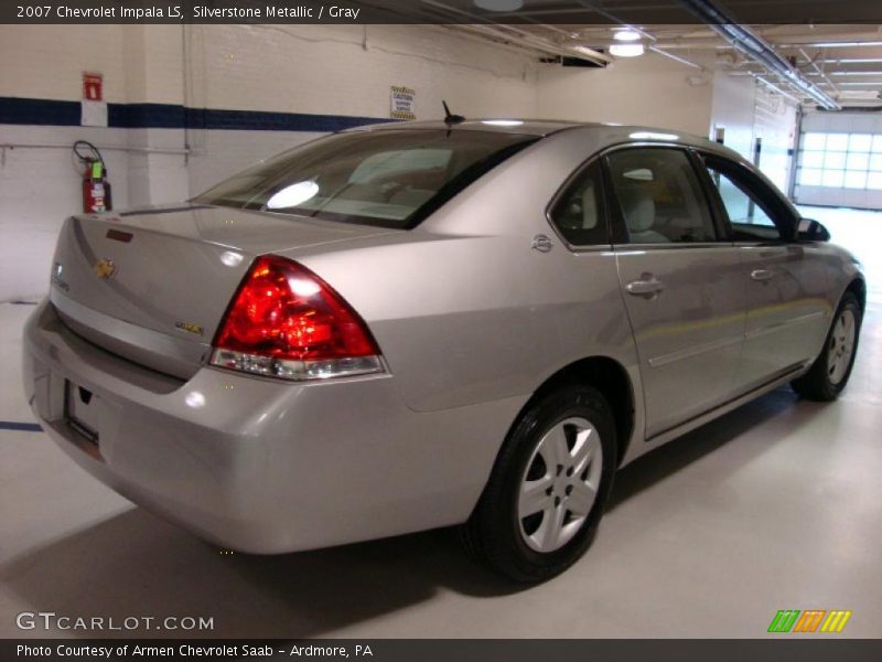 Silverstone Metallic / Gray 2007 Chevrolet Impala LS