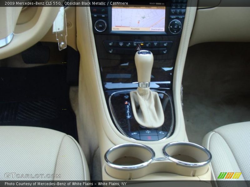Obsidian Black Metallic / Cashmere 2009 Mercedes-Benz CLS 550