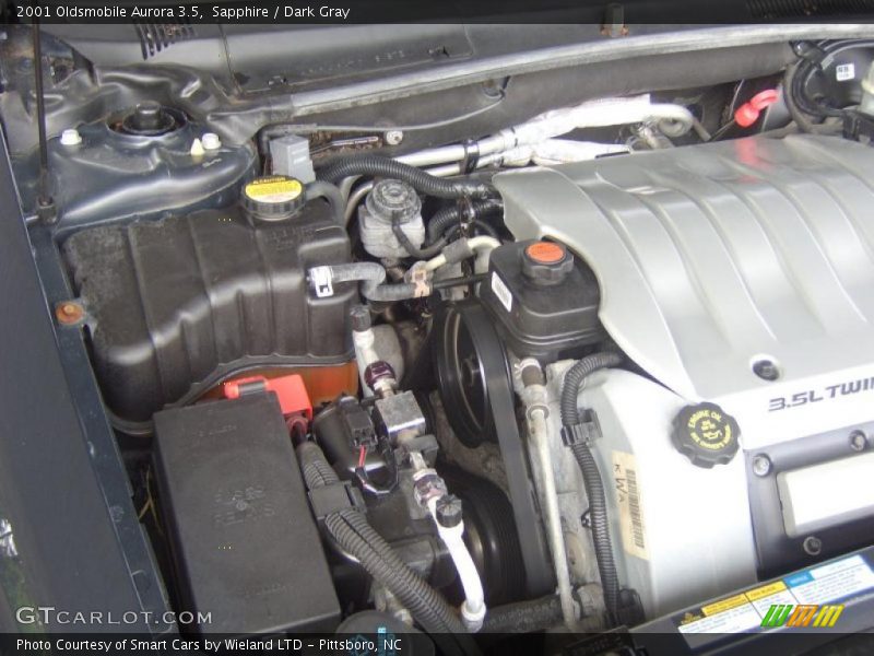 Sapphire / Dark Gray 2001 Oldsmobile Aurora 3.5