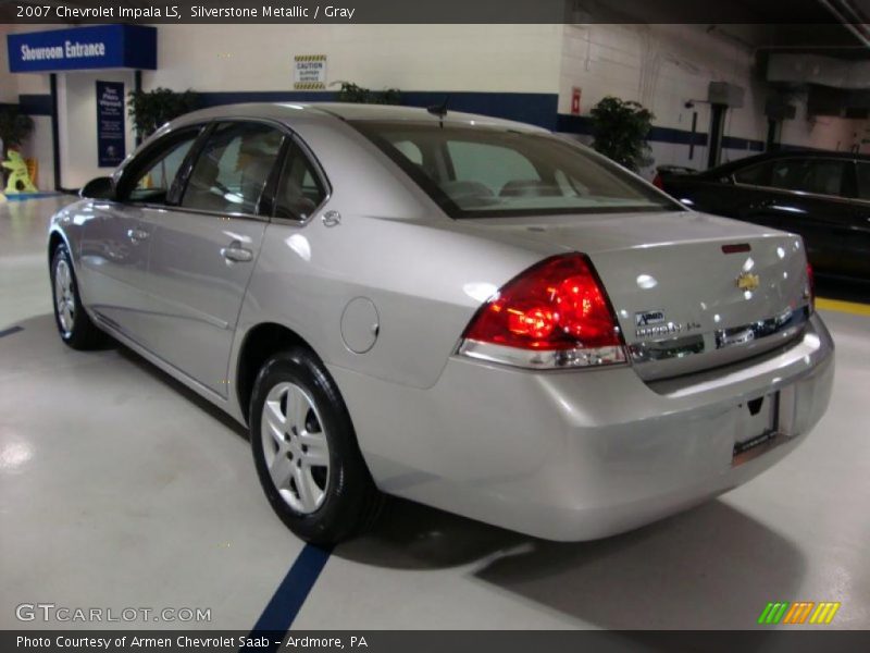 Silverstone Metallic / Gray 2007 Chevrolet Impala LS