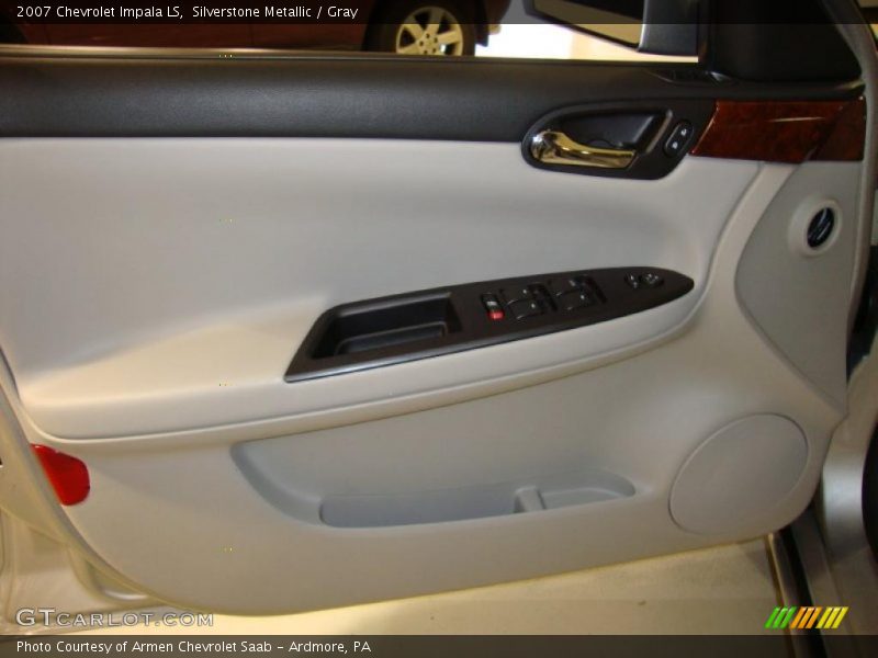 Silverstone Metallic / Gray 2007 Chevrolet Impala LS