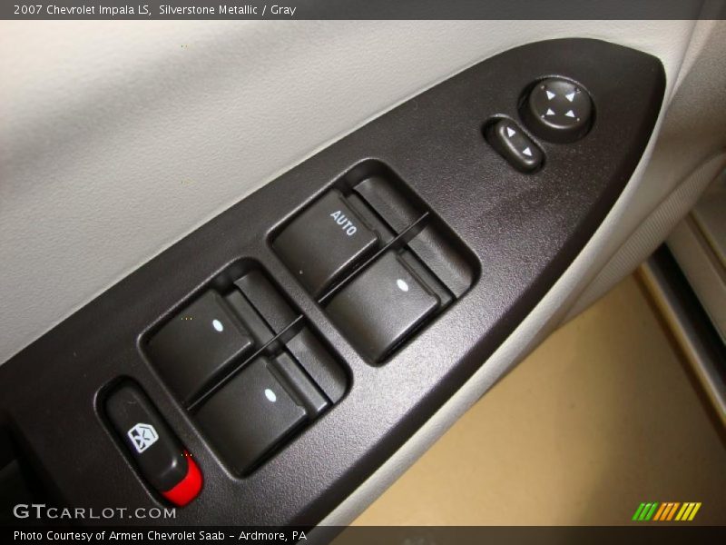 Silverstone Metallic / Gray 2007 Chevrolet Impala LS