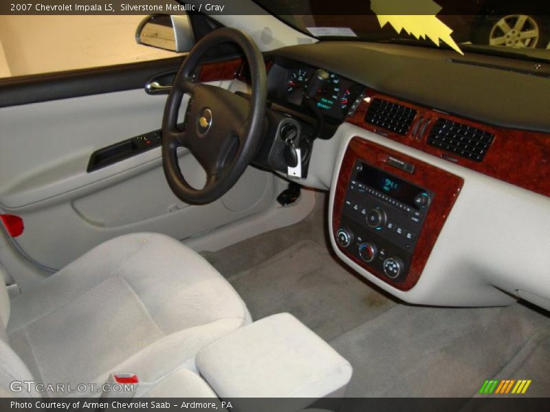 Silverstone Metallic / Gray 2007 Chevrolet Impala LS