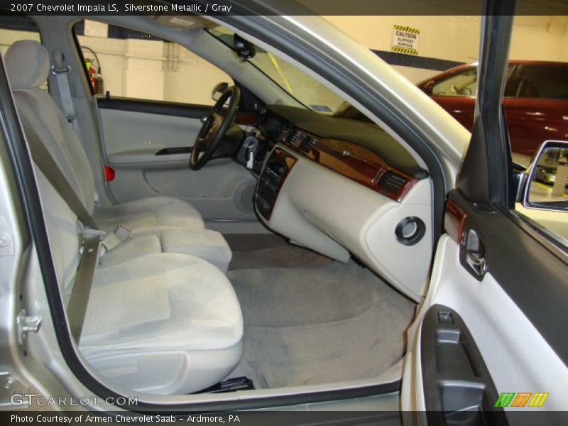 Silverstone Metallic / Gray 2007 Chevrolet Impala LS