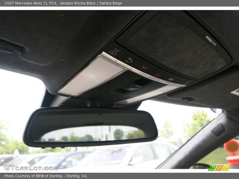 designo Mocha Black / Sahara Biege 2007 Mercedes-Benz CL 550