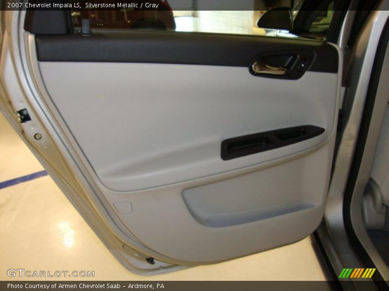 Silverstone Metallic / Gray 2007 Chevrolet Impala LS