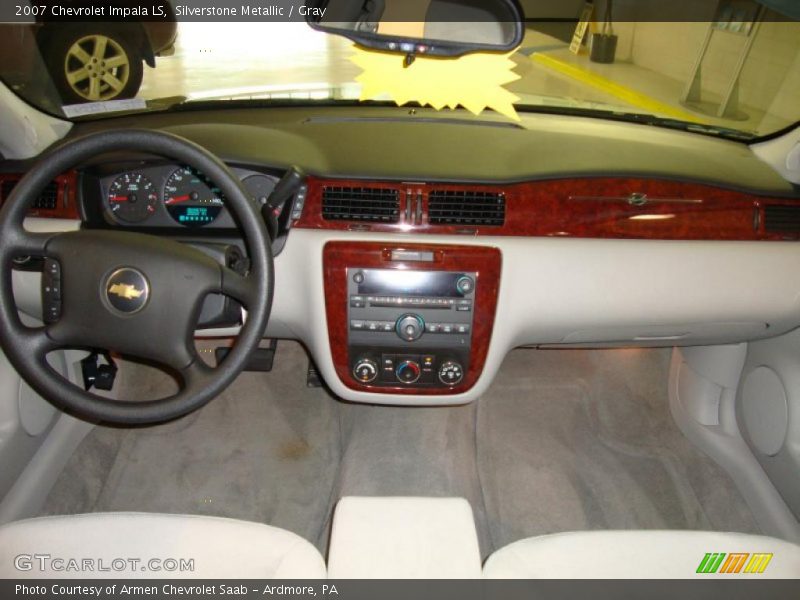 Silverstone Metallic / Gray 2007 Chevrolet Impala LS