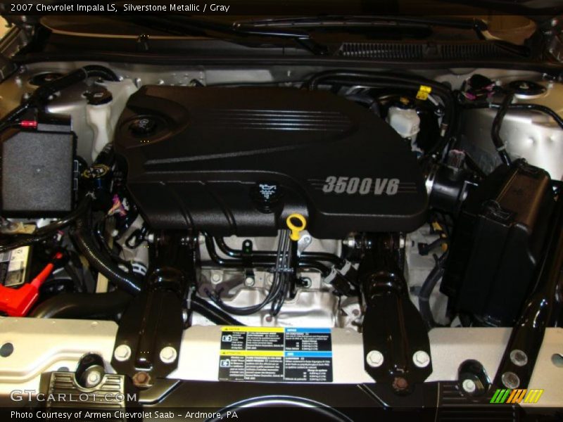 Silverstone Metallic / Gray 2007 Chevrolet Impala LS