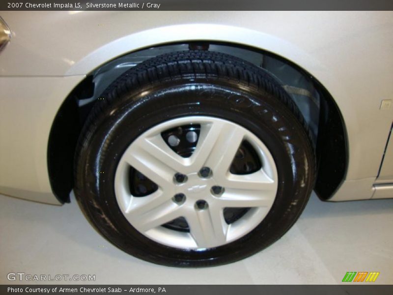 Silverstone Metallic / Gray 2007 Chevrolet Impala LS