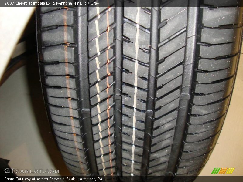 Silverstone Metallic / Gray 2007 Chevrolet Impala LS