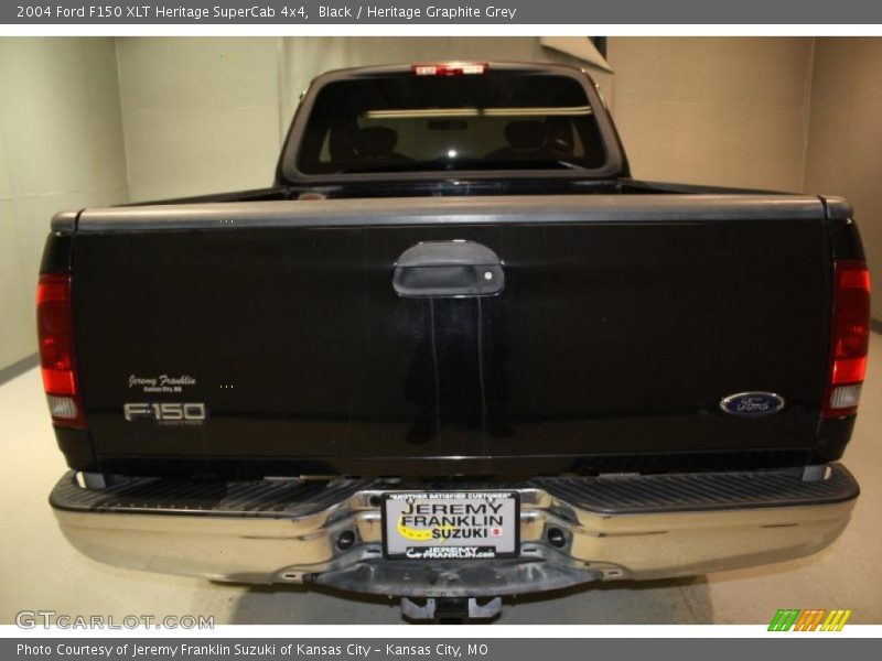 Black / Heritage Graphite Grey 2004 Ford F150 XLT Heritage SuperCab 4x4