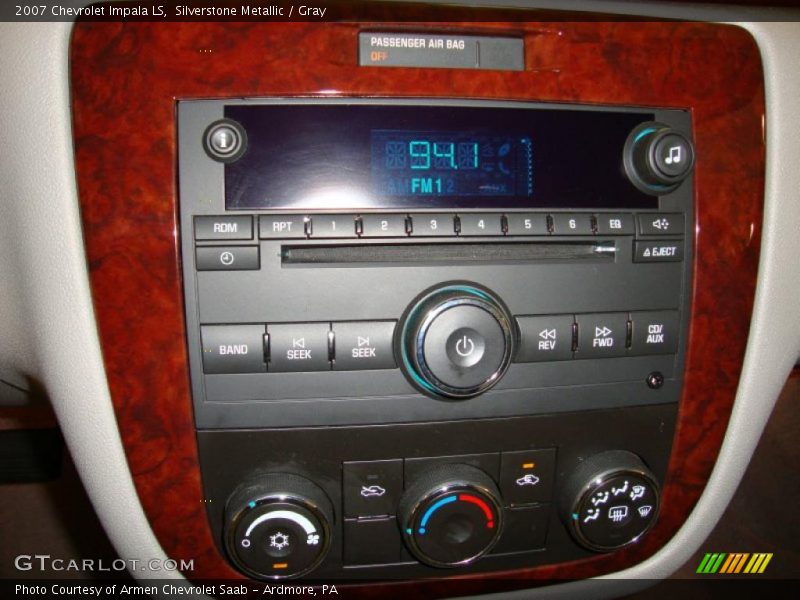 Silverstone Metallic / Gray 2007 Chevrolet Impala LS