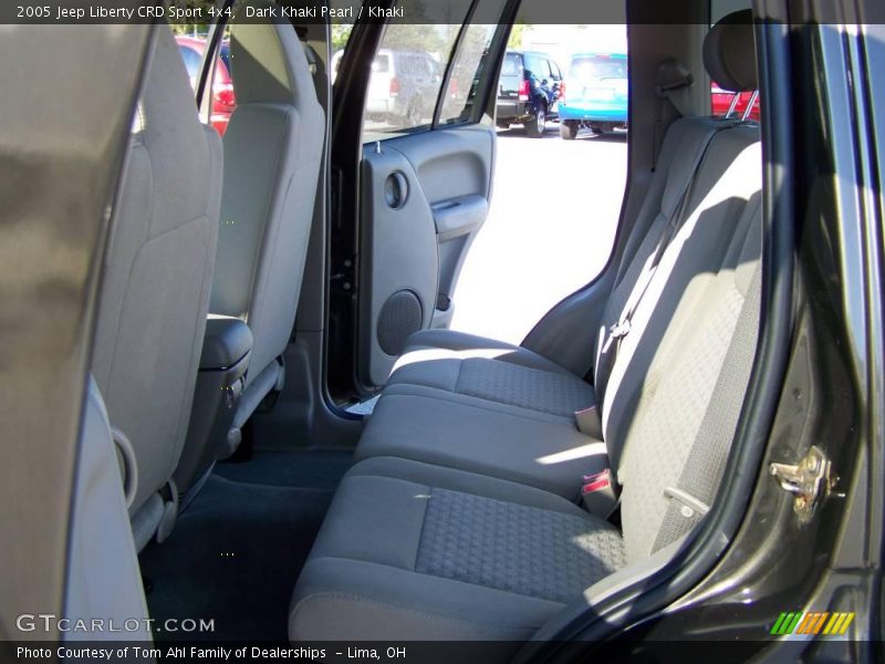 Dark Khaki Pearl / Khaki 2005 Jeep Liberty CRD Sport 4x4
