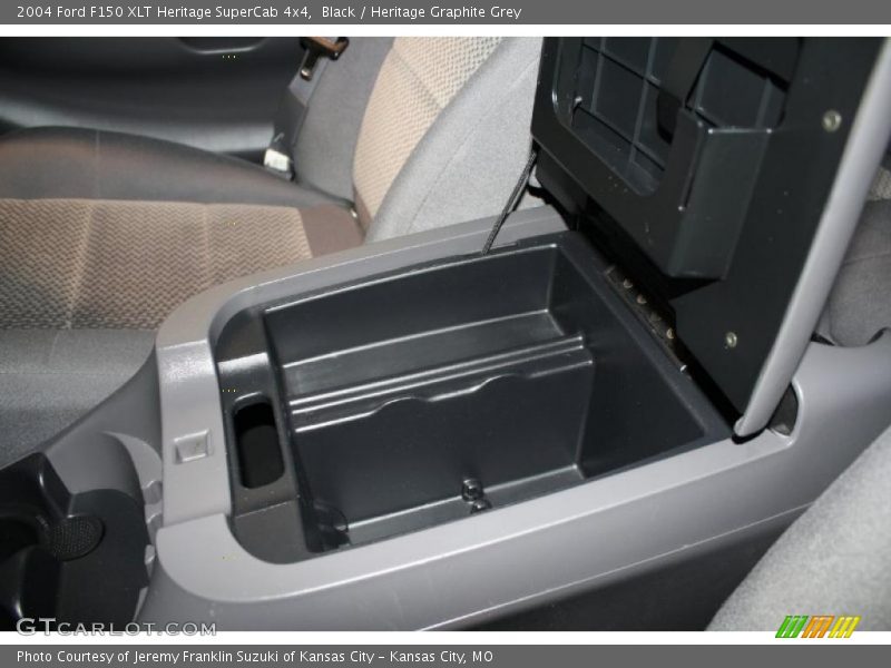 Black / Heritage Graphite Grey 2004 Ford F150 XLT Heritage SuperCab 4x4