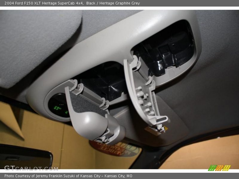 Black / Heritage Graphite Grey 2004 Ford F150 XLT Heritage SuperCab 4x4