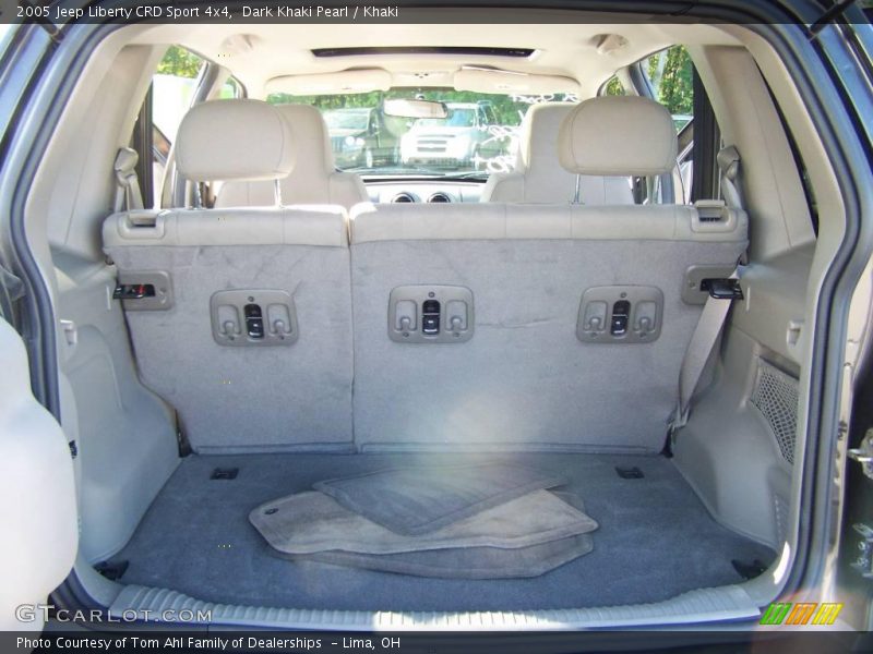 Dark Khaki Pearl / Khaki 2005 Jeep Liberty CRD Sport 4x4