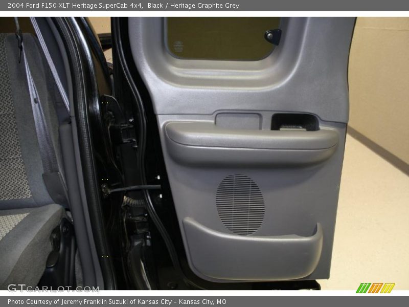 Black / Heritage Graphite Grey 2004 Ford F150 XLT Heritage SuperCab 4x4