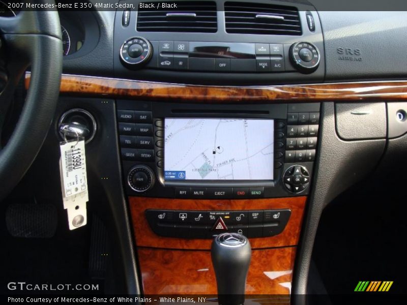 Black / Black 2007 Mercedes-Benz E 350 4Matic Sedan