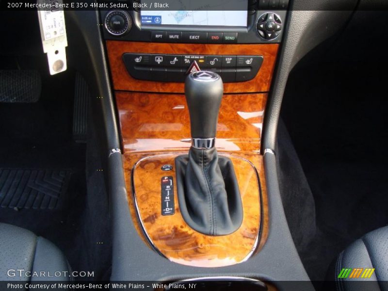 Black / Black 2007 Mercedes-Benz E 350 4Matic Sedan