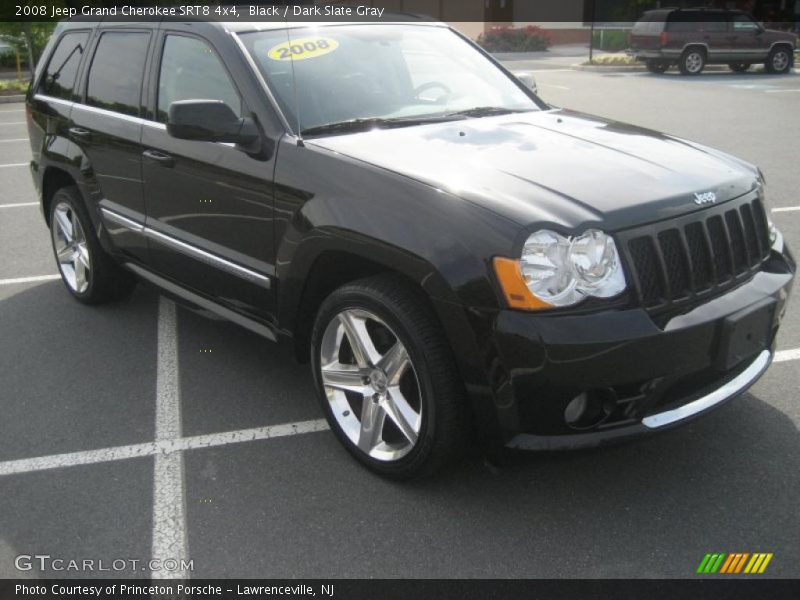 Black / Dark Slate Gray 2008 Jeep Grand Cherokee SRT8 4x4